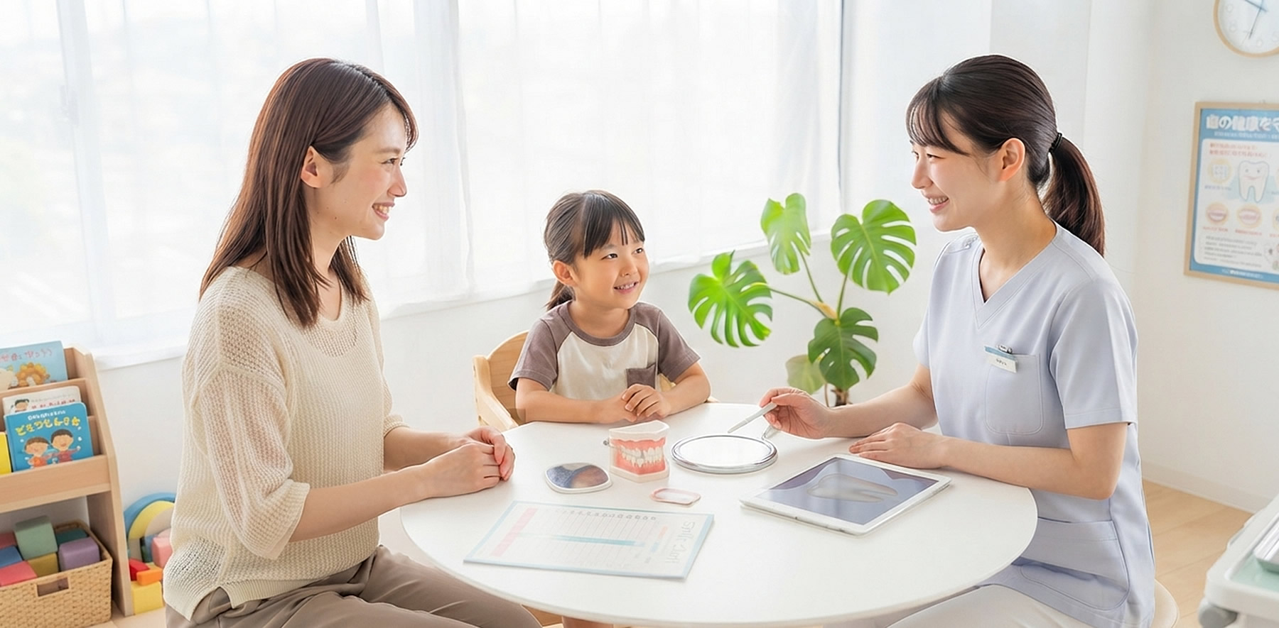 ストレスや不安を軽減しできるだけ歯を残すような治療を行います